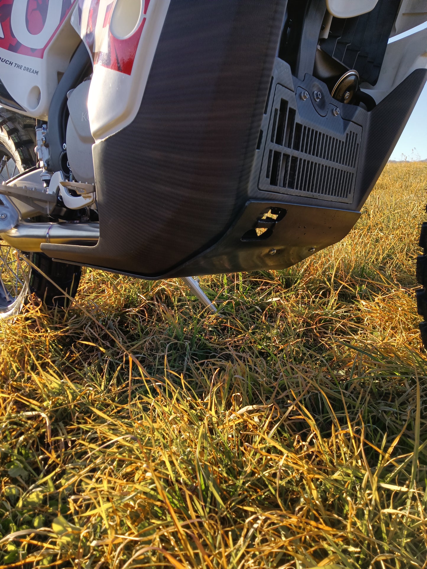 Rinforzo Paracoppa PEHD per Kove 450 Rally